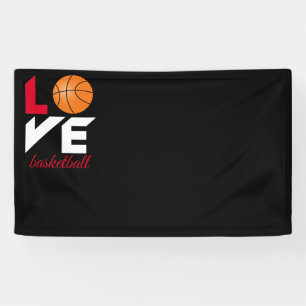 Love basketball banner