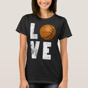 Love Basketball Cool Design For Sport Lovers T-Shirt