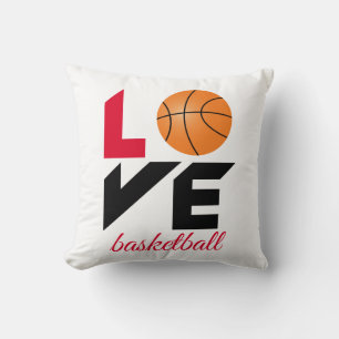 Love basketball cushion