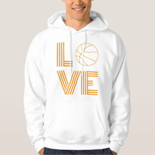 Love Basketball Gift Hoodie