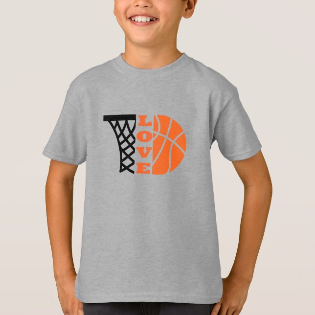 Love Basketball gift ideas for coach T-Shirt (Front)