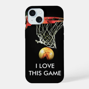 Love Basketball iPhone 15 Case