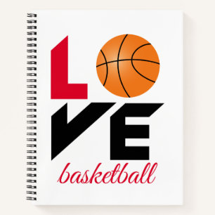 Love basketball notebook