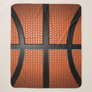 love basketball sports athletic sherpa blanket