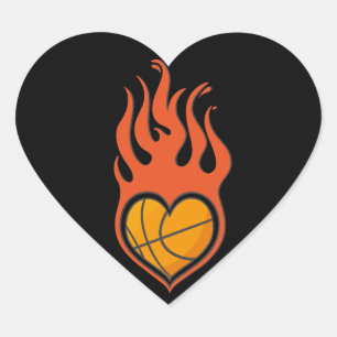 Love Basketball sticker