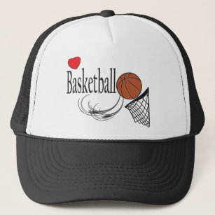 Love Basketball Trucker Hat