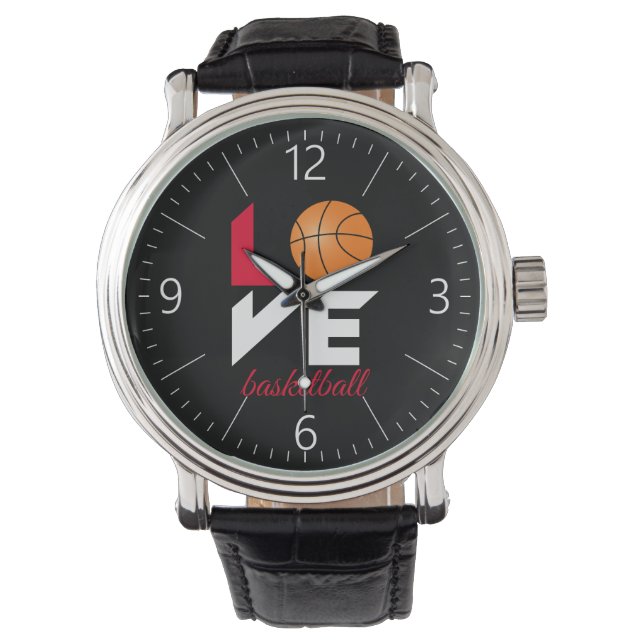 Love basketball watch (Front)