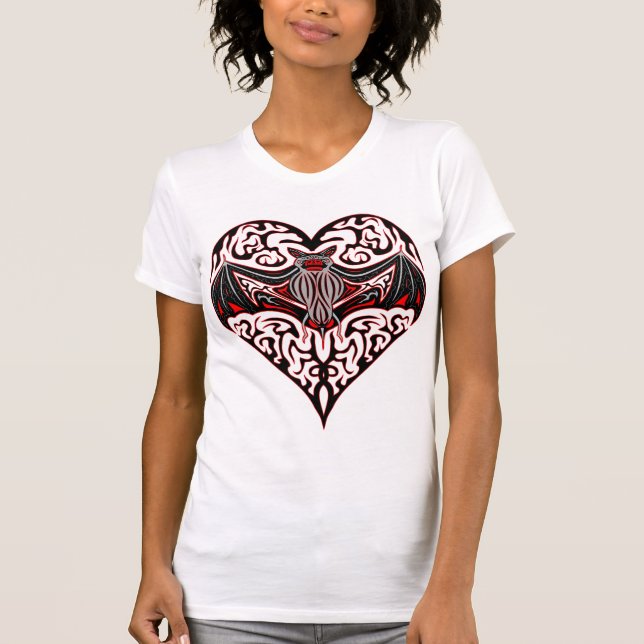 Love bat red T-Shirt (Front)
