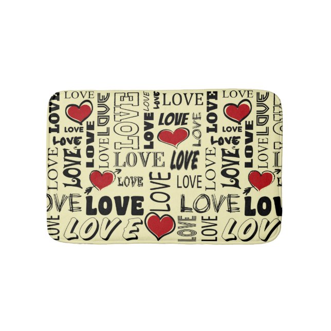 Love Bath Mat (Front)