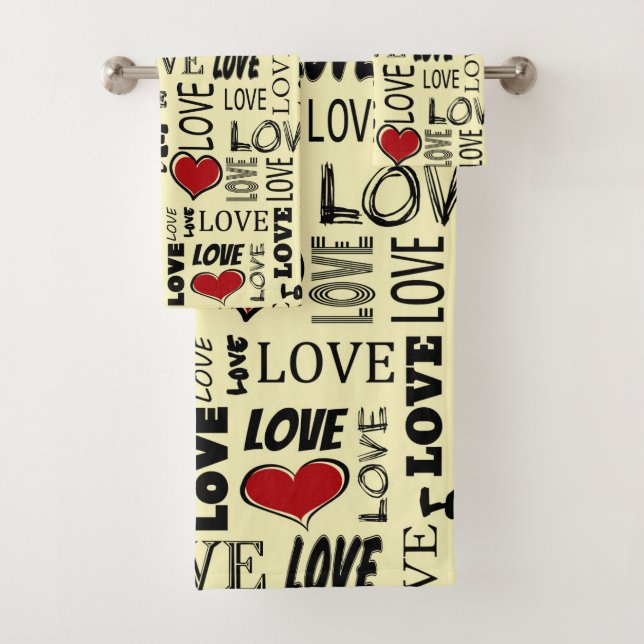 Love Bath Towel Set (Insitu)