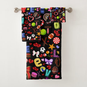 Love Bath Towel Set