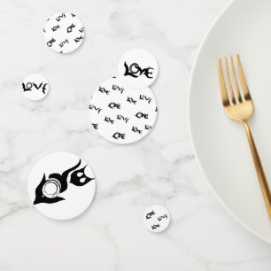 Love Bats & Love Doves Confetti