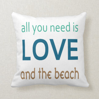 Love & Beach Pillow