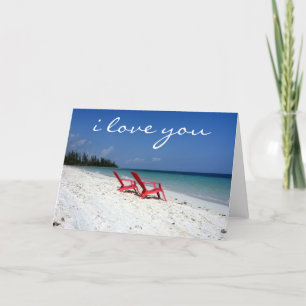 love beach seats card