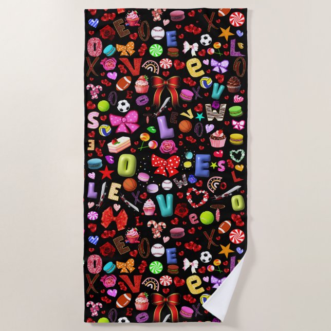 Love Beach Towel (Front)