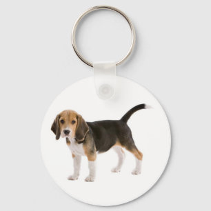 Love Beagle Puppy Dog Customised  Key Chain