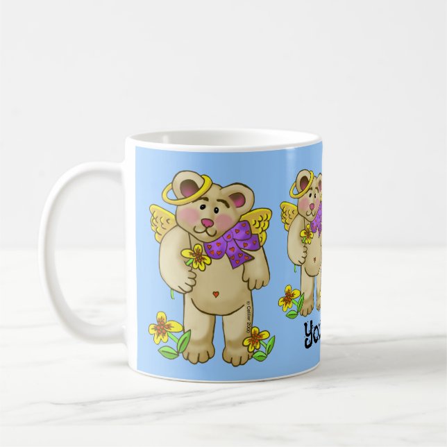 Love Bear Angel Coffee Mug (Left)