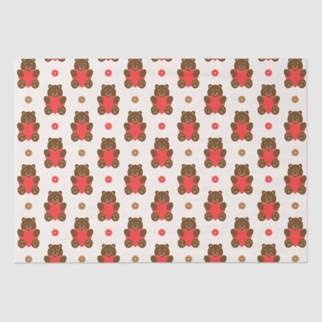 Love Bears Tissue Paper (Front)