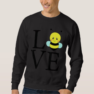 Love Bee Beekeeper Beehive Environment Sweatshirt