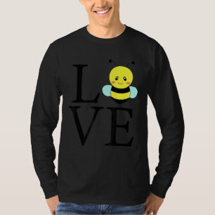 Love Bee Beekeeper Beehive Environment T-Shirt