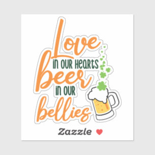 Love & Beer St. Patrick’s Day Fun-61146 Hoodie