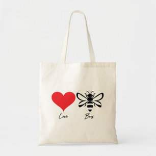 Love Bees Tote Bag