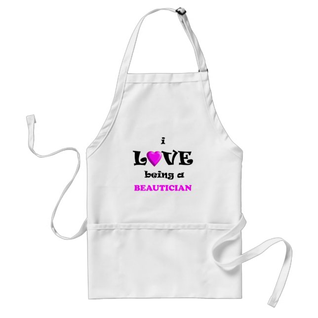 Love Being a Beautician in Beauty Salon Standard Apron (Front)