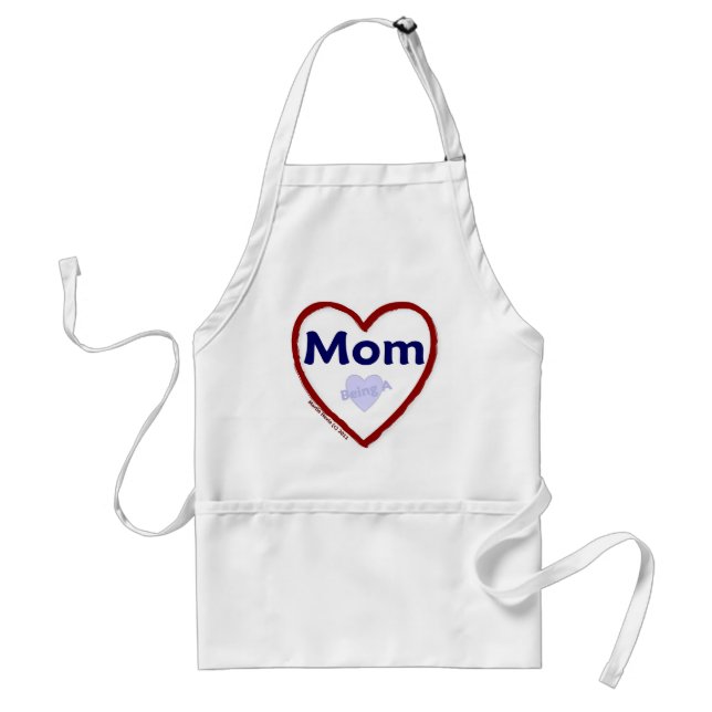 Love Being A Mum Standard Apron (Front)