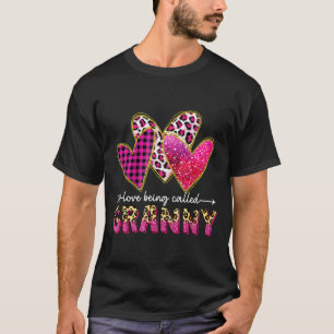 Love being called granny grandma valentine mothers T-Shirt