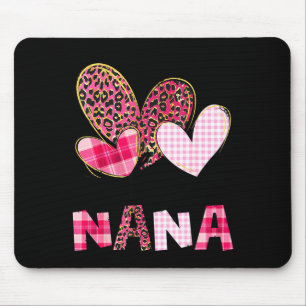 Love being called nana grandma valentine mother's mouse pad