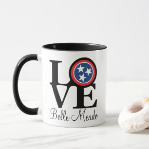 LOVE Belle Meade Tennessee Mug