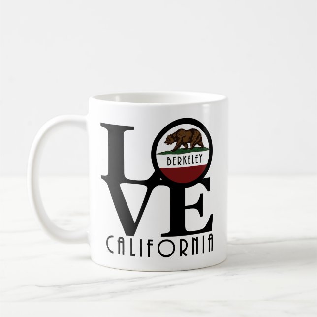 LOVE Berkeley California 11oz Coffee Mug (Left)