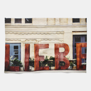 Love Berlin, Germany Travel Souvenir  Tea Towel