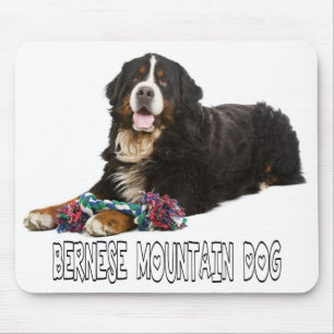 Love Bernese Mountain Dog Puppy Mousepad