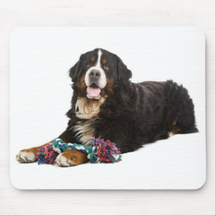 Love Bernese Mountain Dog Puppy Mousepad