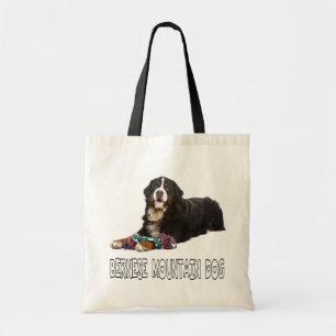 Love Bernese Mountain Dog Puppy Tote Bag