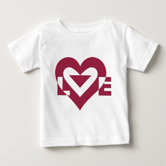 Love Berry Purple Baby T-Shirt (Front)