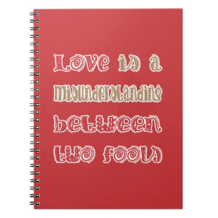 Love Betwwen Two Fools Notebook