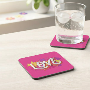 LOVE Beverage Coaster