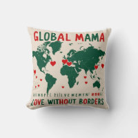 Love Beyond Borders: World Map Mama & Me Design
