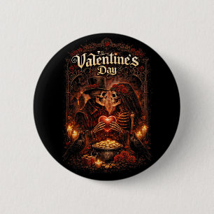 Love Beyond the Grave 6 Cm Round Badge