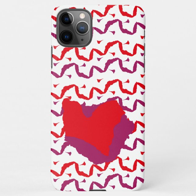 Love.Big heart/Corazon Grande love by Masanser pix iPhone Case (Back)