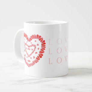 LOVE Big White Mug 