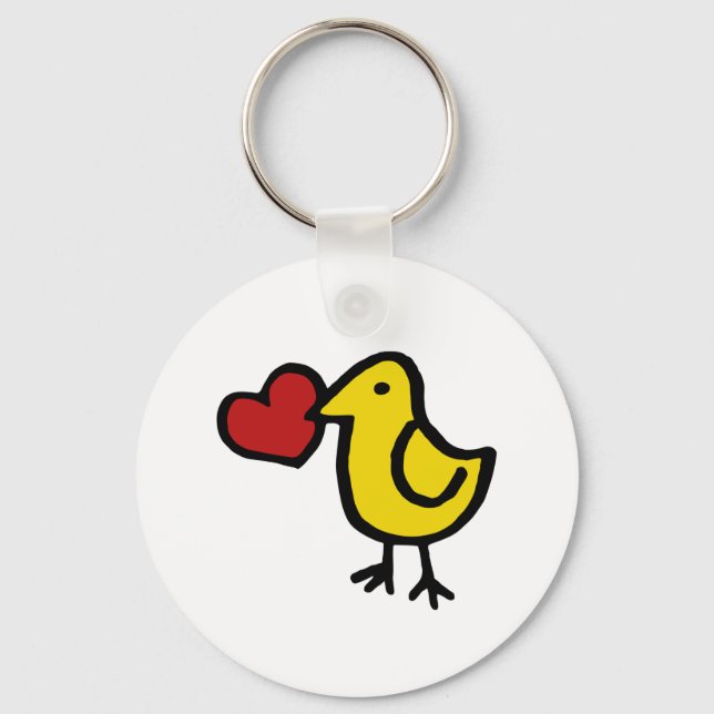Love Bird Key Ring (Front)