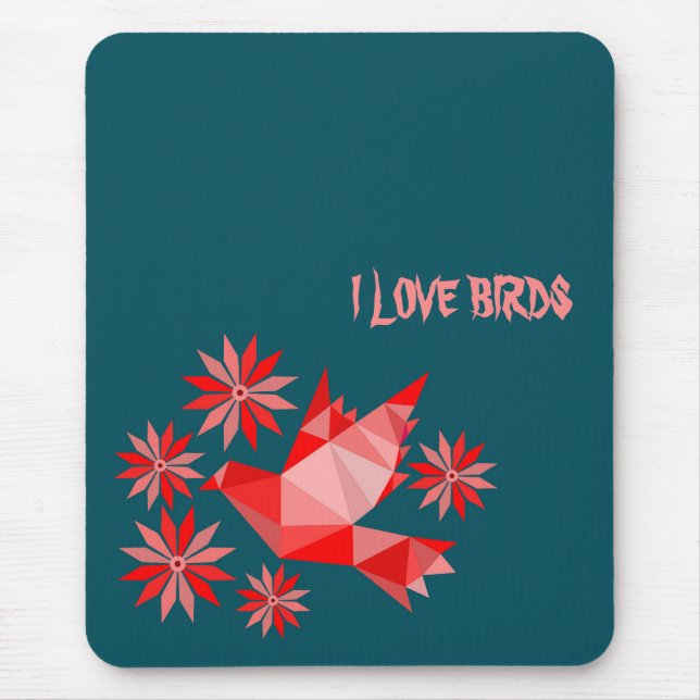 LOVE BIRD MOUSE PAD (Front)