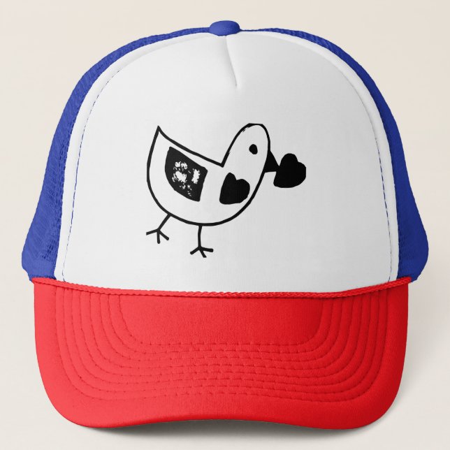 Love Bird Trucker Hat (Front)