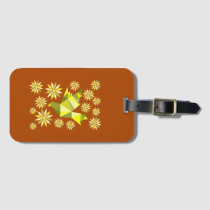 LOVE BIRD WITH FLOWER GIFT SPECIAL DAY,  BIRTHDAY LUGGAGE TAG
