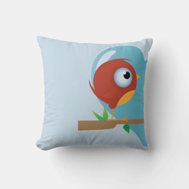 Love Birds 1 Pillow (Front)