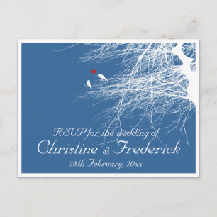 Love Birds 2, RSVP postcard