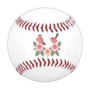 Love Birds and Roses Baseball